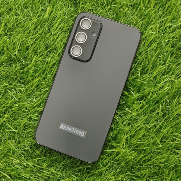 Samsung A35 5G Luxury Matte Chrome Finish Back Cover With Camera Protection - Image 9