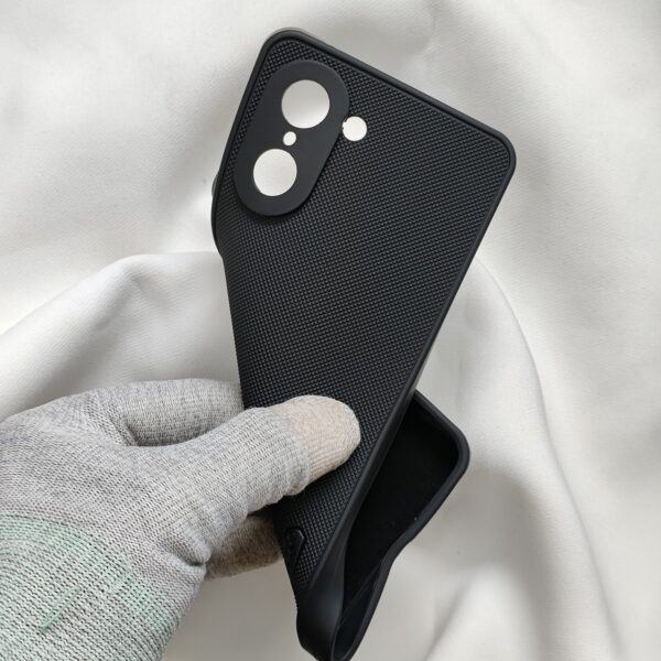 Oneplus Nord CE 5 Black Nilkin Back Cover with cloth inside - Image 8