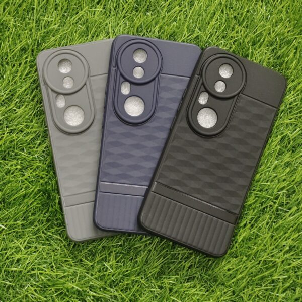 Vivo T4 Ultra Silicone Bumper Back Cover with soft cloth inside