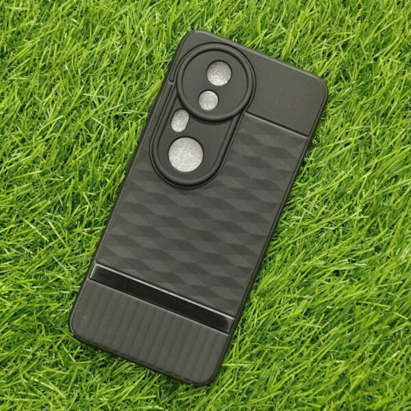 Vivo T4 Ultra Silicone Bumper Back Cover with soft cloth inside - Image 7