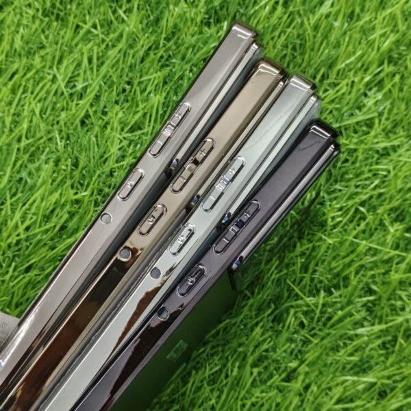 Moto Edge 50 Pro Luxury Matte Chrome Finish Back Cover With Camera Protection - Image 3