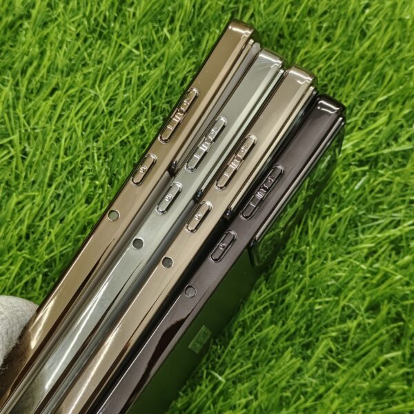 Moto Edge 50 Fusion & G96 Luxury Matte Chrome Finish Back Cover With Camera Protection - Image 3