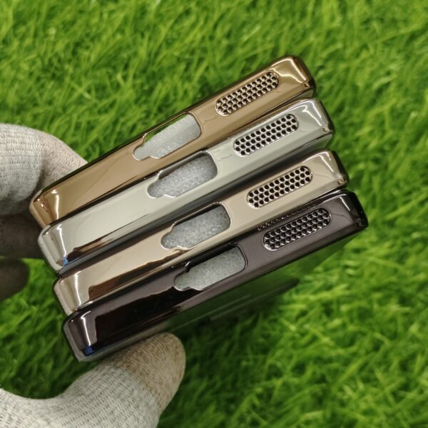 Moto Edge 50 Fusion & G96 Luxury Matte Chrome Finish Back Cover With Camera Protection - Image 4