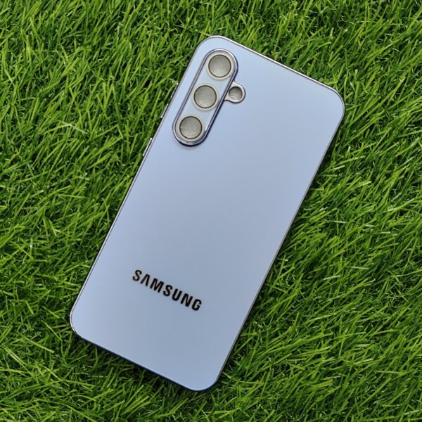 Samsung S24 FE Luxury Matte Chrome Finish Back Cover With Camera Protection - Image 8