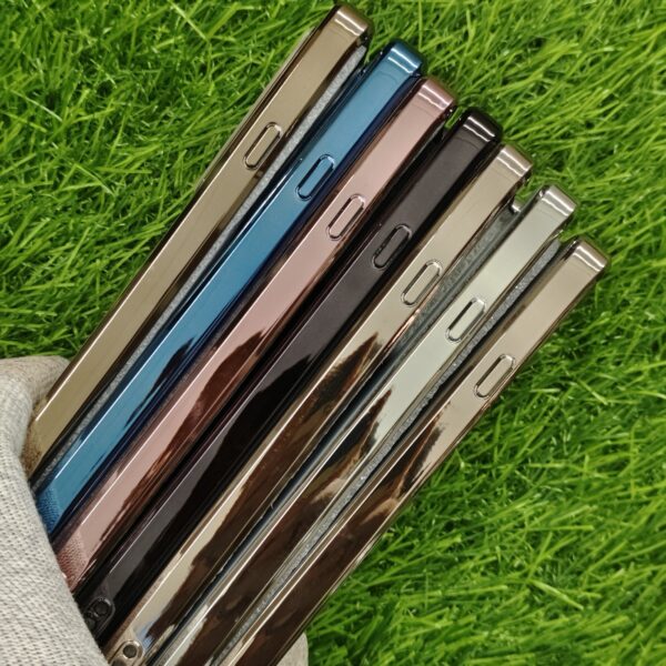 Moto Edge 60 Pro Luxury Matte Chrome Finish Back Cover With Camera Protection - Image 5