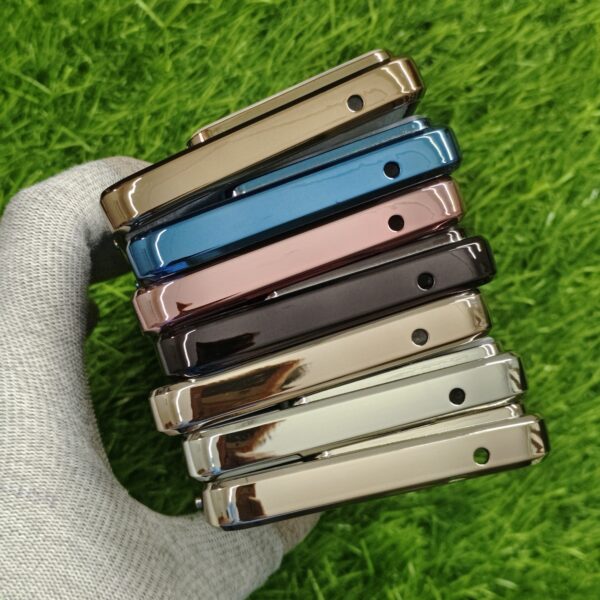 Moto Edge 60 Pro Luxury Matte Chrome Finish Back Cover With Camera Protection - Image 6