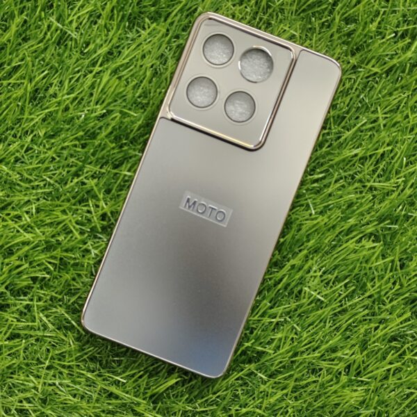 Moto Edge 60 Fusion Luxury Matte Chrome Finish Back Cover With Camera Protection - Image 8