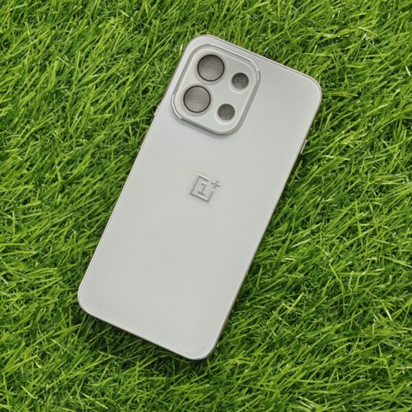 Oneplus 13s Luxury Matte Chrome Finish Back Cover With Camera Protection - Image 7