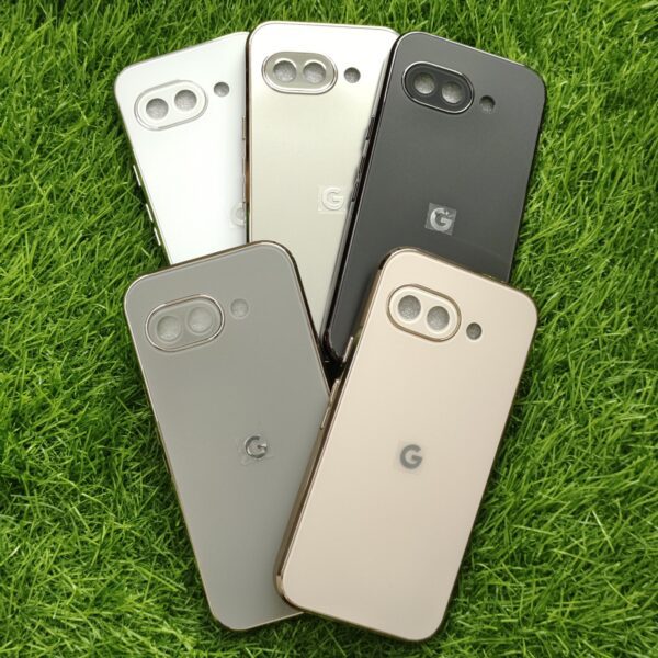 Google Pixel 9a Luxury Matte Chrome Finish Back Cover