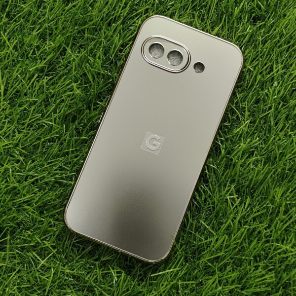 Google Pixel 9a Luxury Matte Chrome Finish Back Cover - Image 7