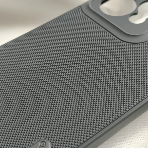 Realme 15 Pro Black Nilkin Back Cover with cloth inside - Image 7