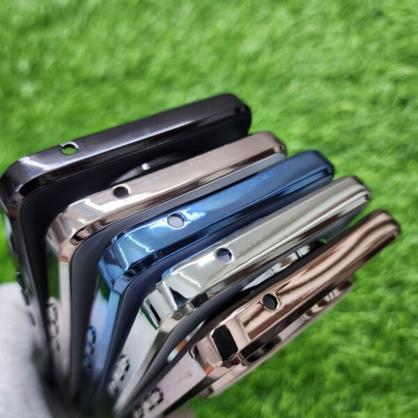 Vivo T4 & iQOO Z10 Luxury Matte Chrome Finish Back Cover - Image 2