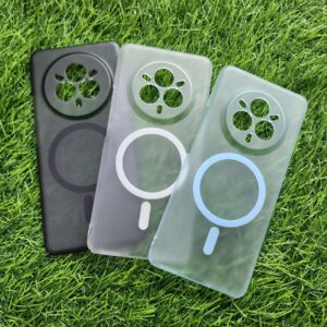 Vivo X200 FE Back Cover ! Vivo X200 FE OG Transparent Anti Yellow Silicone Back Cover