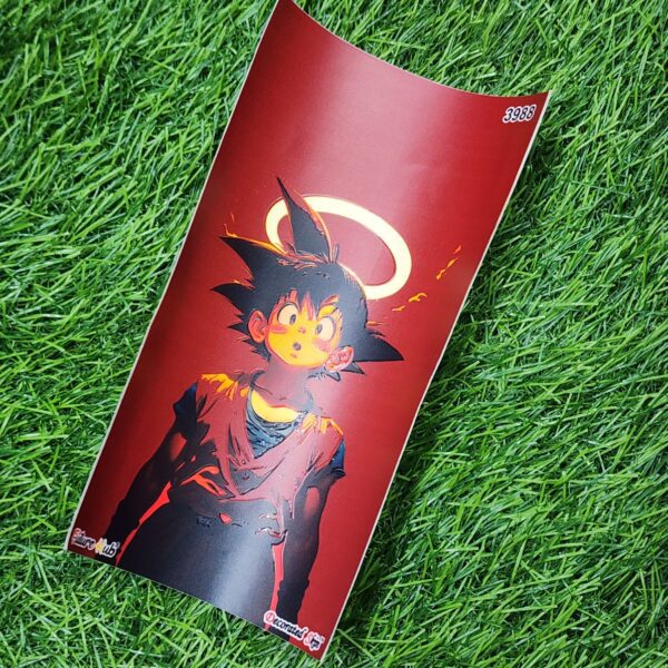 Vivo X200 FE Goku Skin with Doyer Transparent silicone Back Cover Anti Yellow