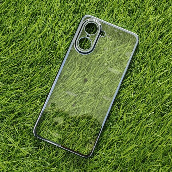 Oneplus Nord CE 5 Stylish Transparent Chrome PC Hard Back Cover - Image 7