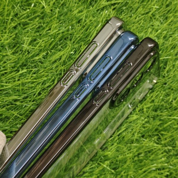 Oneplus Nord 5 Stylish Transparent Chrome PC Hard Back Cover - Image 3