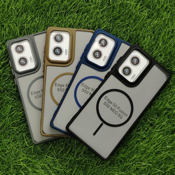 Moto Edge 50 Fusion & G85 & G96 Matte Skin Back Cover No Magsafe