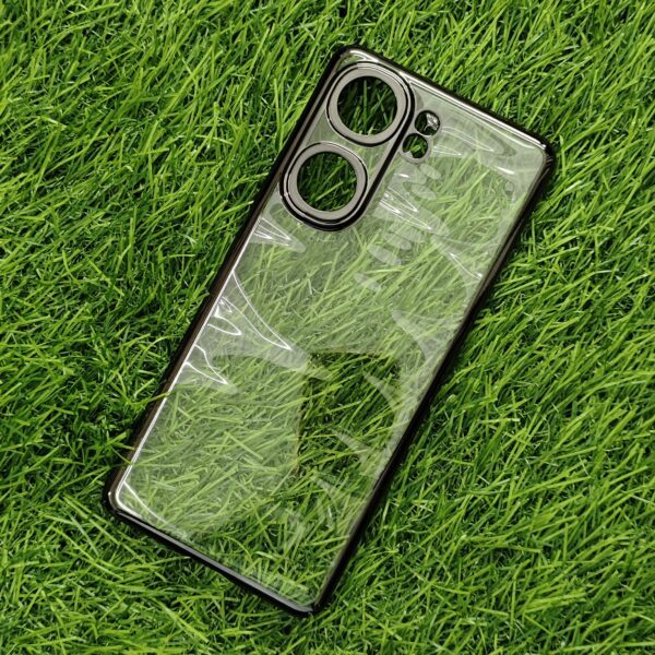 iQOO Neo 9 Pro Stylish Transparent Chrome PC Hard Back Cover - Image 8