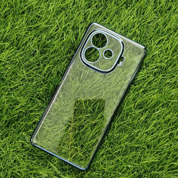 iQOO Neo 10R Stylish Transparent Chrome PC Hard Back Cover - Image 7