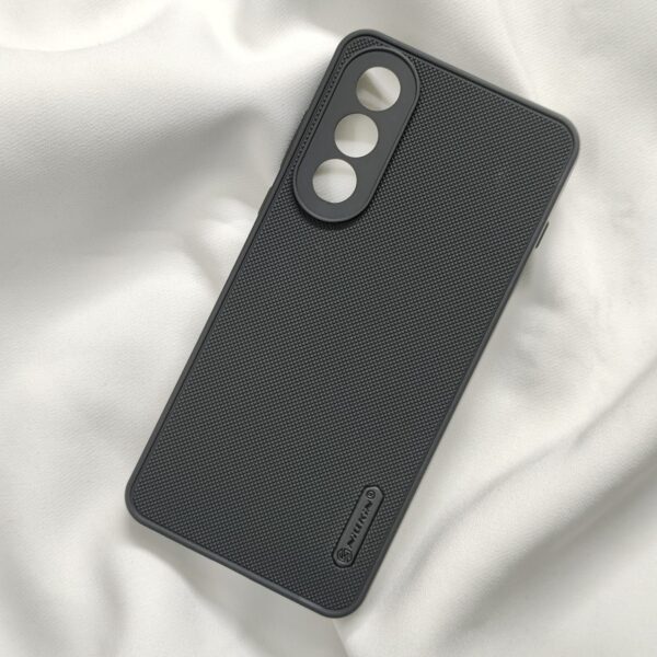 Oneplus Nord 5 Black Nilkin Back Cover with cloth inside