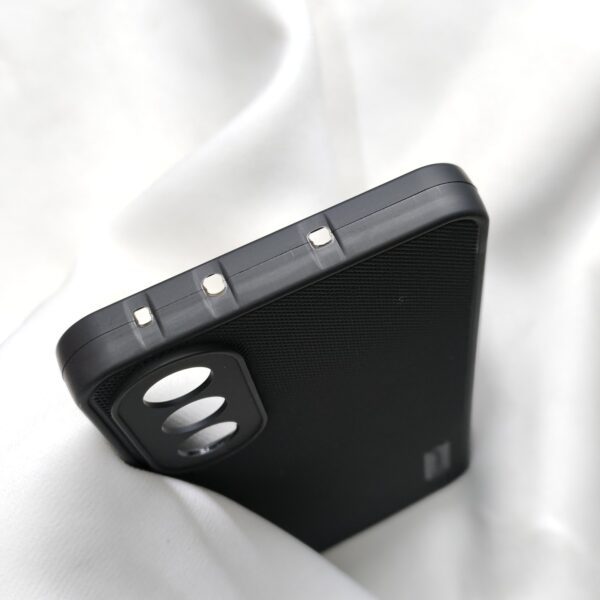 Oneplus Nord 5 Black Nilkin Back Cover with cloth inside - Image 4