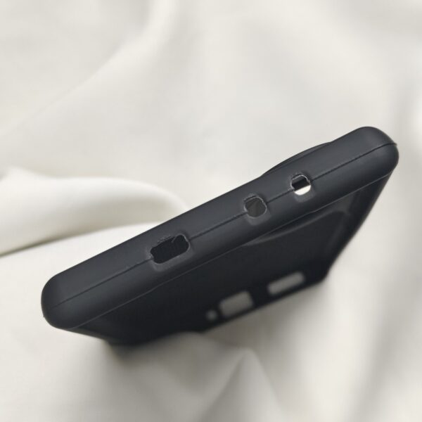 Tecno Pova Curve Black Nilkin Back Cover with cloth inside - Image 5