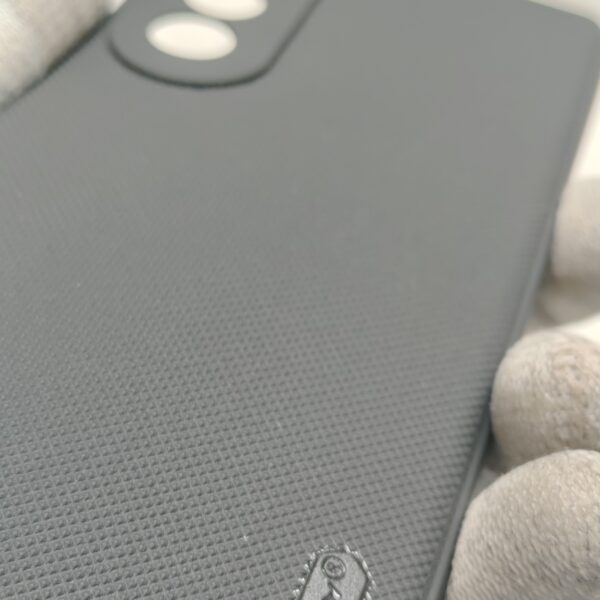 Tecno Pova Curve Black Nilkin Back Cover with cloth inside - Image 7