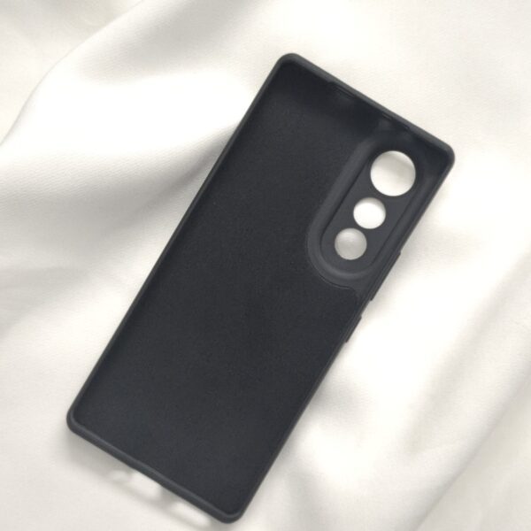 Tecno Pova Curve Black Nilkin Back Cover with cloth inside - Image 6