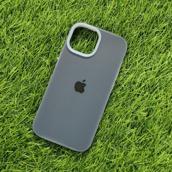 iPhone 16 15 14 13 Series Colourful Matte Silicon Back Cover With Soft Cloth Inside - Image 8