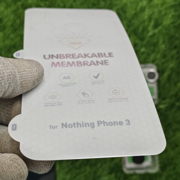 Nothing Phone 3 Tempered Glass & Back Lamination & Camera Lens Protector - Image 4