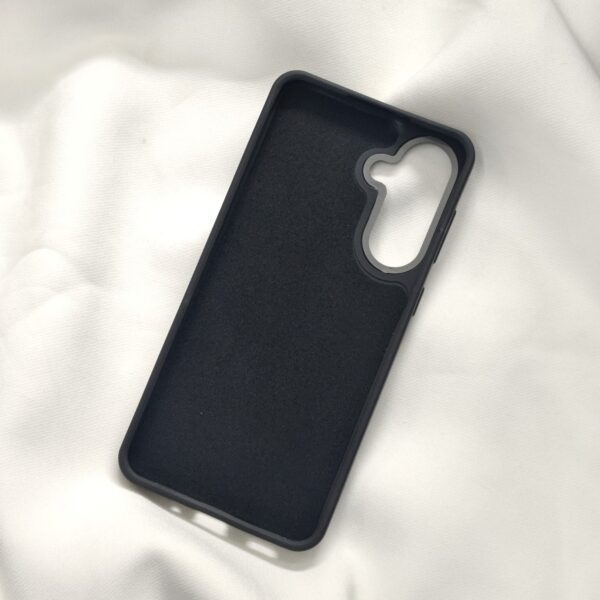 Samsung M56 Black Nilkin Back Cover with cloth inside - Image 6