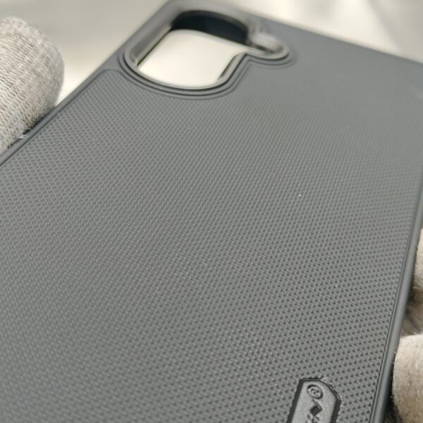 Samsung M56 Black Nilkin Back Cover with cloth inside - Image 7