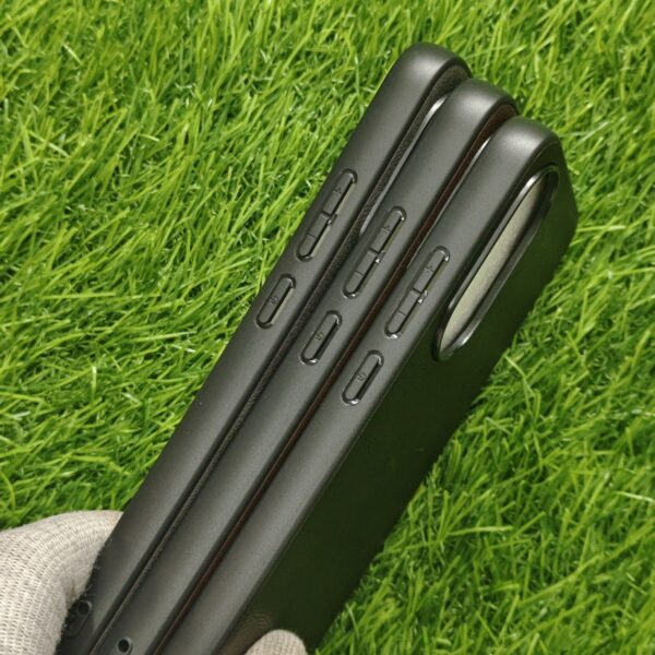 Poco F7 Premium Leather Finish Back Cover - Image 3