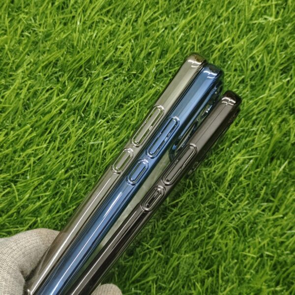 Oppo Reno 14 Pro Stylish Transparent Chrome PC Hard Back Cover - Image 3