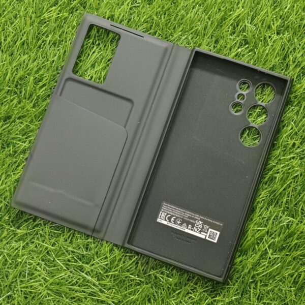 Samsung S24 Ultra & S23 Ultra IC Working Smart View Flip Case With Card Pocket - Image 6