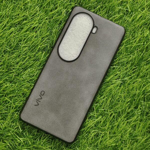 Vivo V40 & V40 Pro & V29 & V29 Pro & V29e & V27 & V27 Pro Premium Leather Finish Back Cover - Image 2