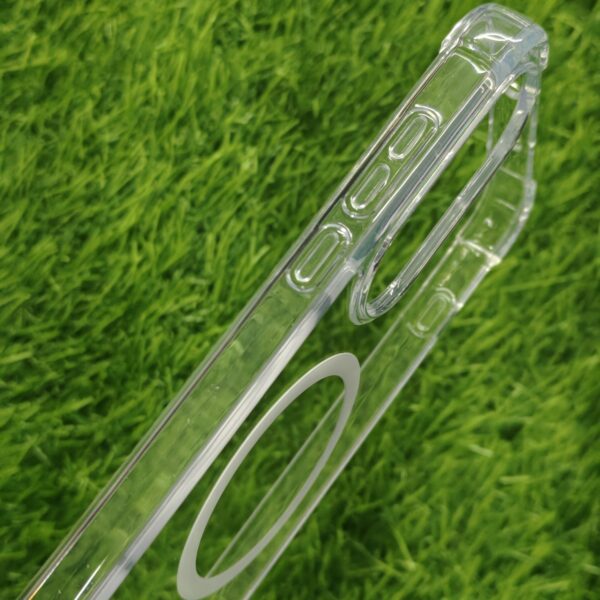 Oneplus Nord 5 Crystal Clear Transparent Magsafe Shockproof  Back Cover - Image 3