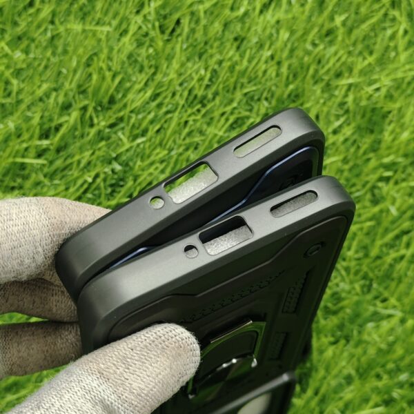 Oneplus Nord CE 5 Shutter Armor Back Cover with ring holder - Image 4