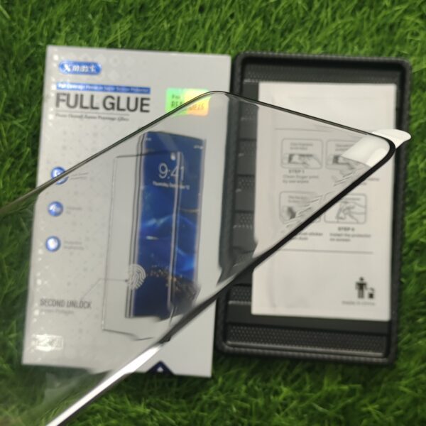 Realme 15 & 15 Pro Original Curved Full Glue Tempered Glass - Image 3