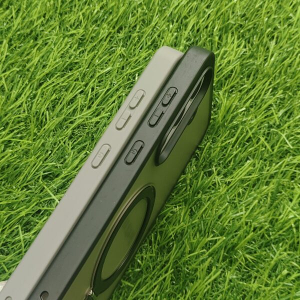 Samsung S24 FE Stylish MagSafe Foldable Stand Back Cover - Image 3
