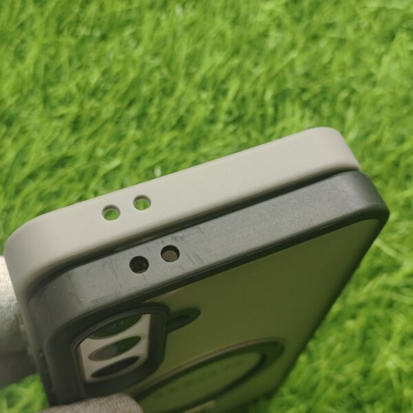 Samsung S24 FE Stylish MagSafe Foldable Stand Back Cover - Image 5
