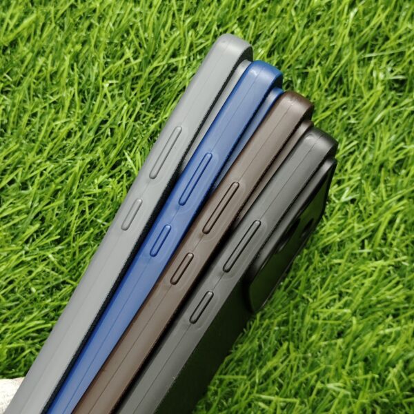 Realme P4 Silicon Leather Design Back Cover - Image 3