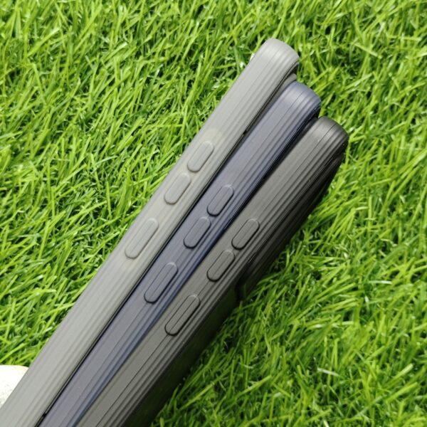Realme P4 Silicone Bumper Back Cover with soft cloth inside - Image 3