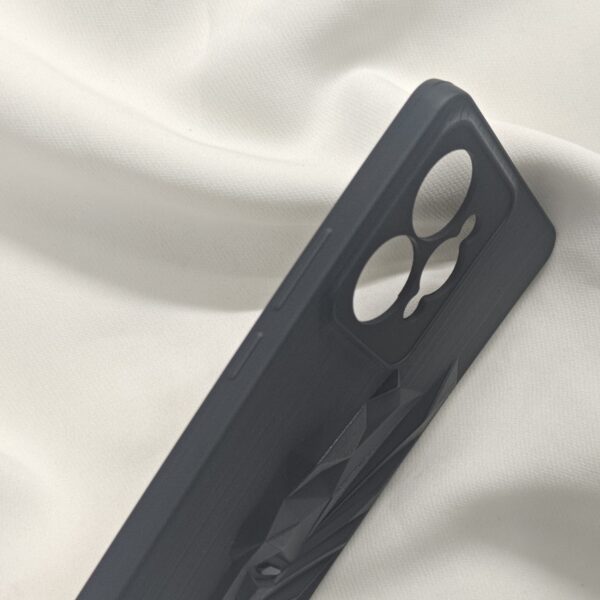 Realme 15 Stylish Black Batman Back Cover with cloth inside - Image 3