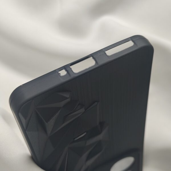 Realme 15 Stylish Black Batman Back Cover with cloth inside - Image 4