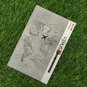 World Map Graphics 3D Design Texture Skin For OnePlus Mobile (GREY)