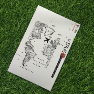World Map Graphics 3D Design Texture Skin For Samsung Mobile (White)