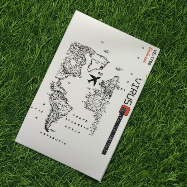 World Map Graphics 3D Design Texture Skin For iPhone Mobile (White)