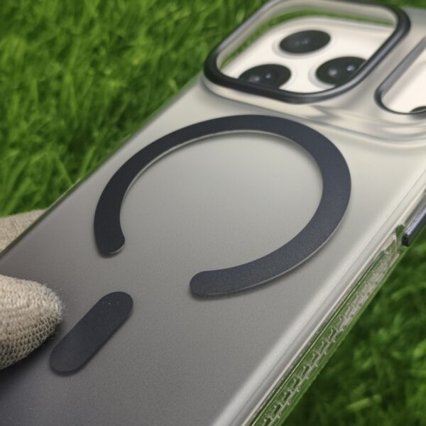 iPhone 17 & 17 Air & 17 Pro & 17 Pro Max Luxury Gradient Matte Transparent Magsafe Case - Image 6