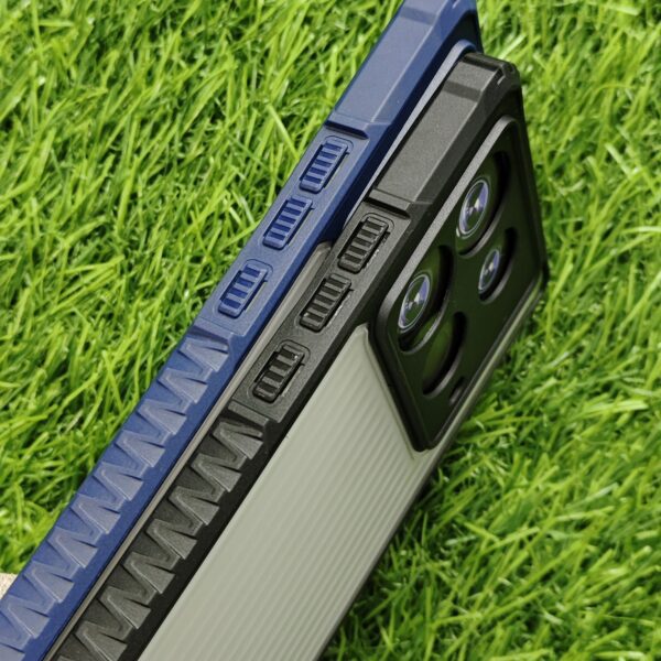 Infinix Note 40 Premium Transparent Armour Stylish Back Cover - Image 3